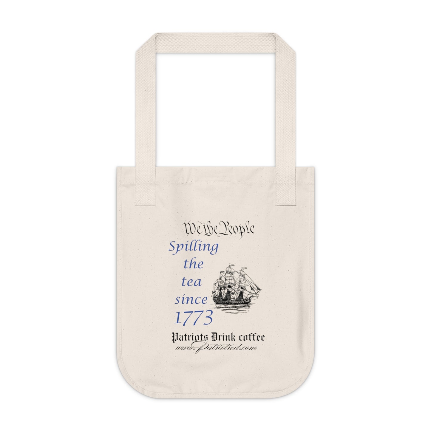 Organic Canvas Tote Bag